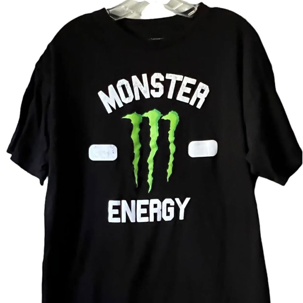 🔥🔥🔥MONSTER ENERGY “NWT” Awesome Black Graphic Tee -not AOP or Vintage